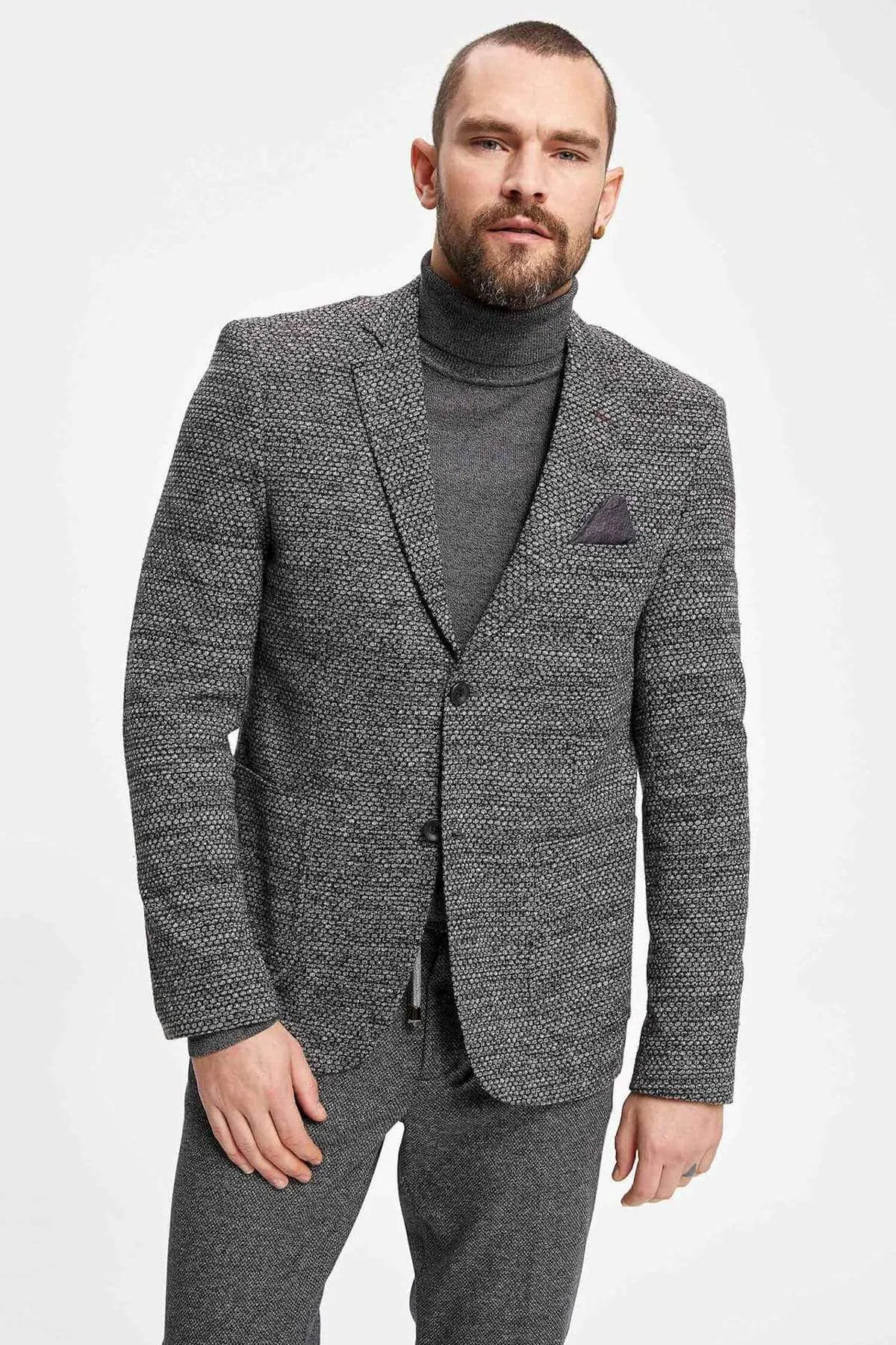 11759 Blue Mens Blazer Jacket