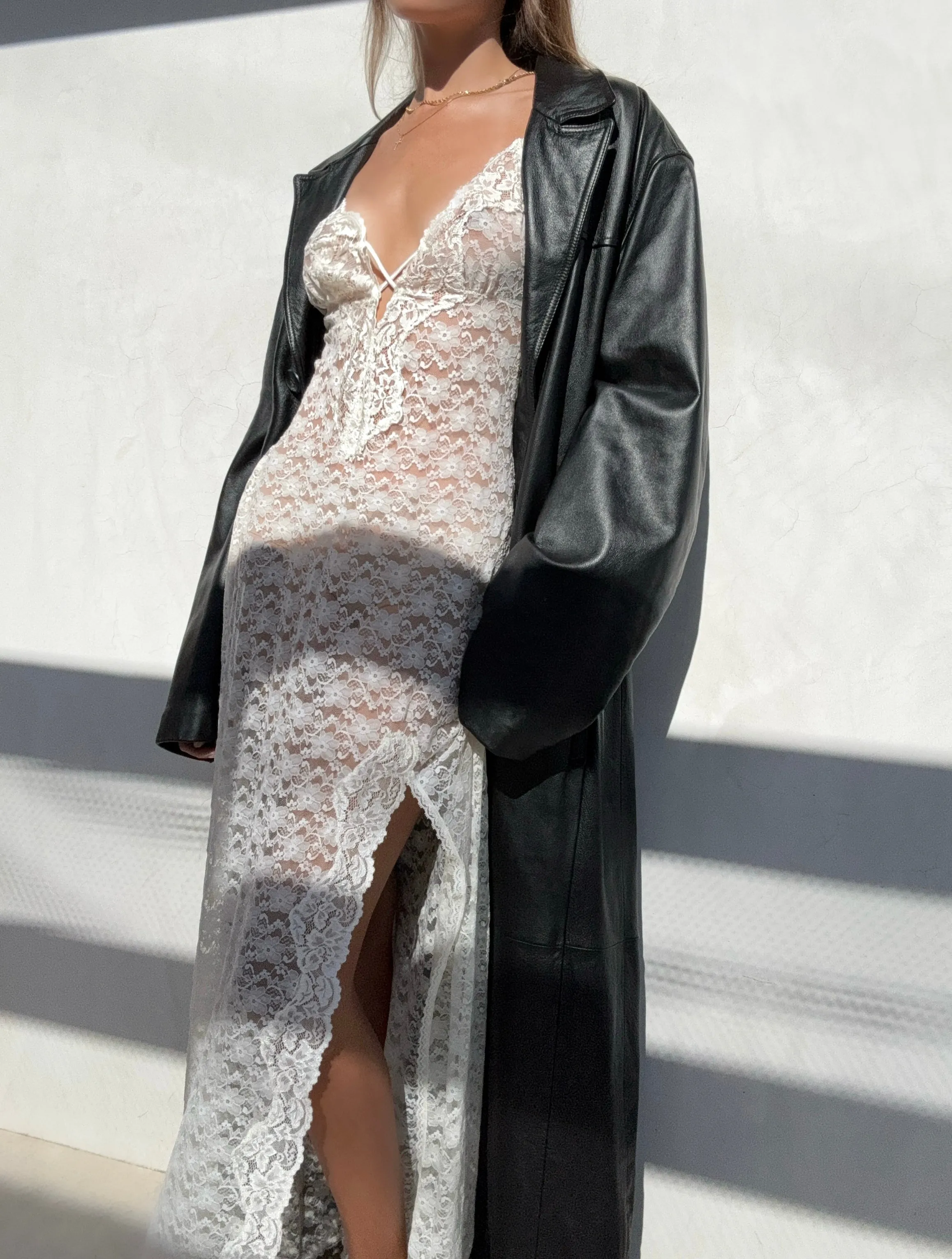 1990's Lace Slip Dress