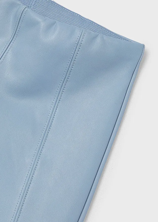 4701 Mayoral Faux Leather Leggings