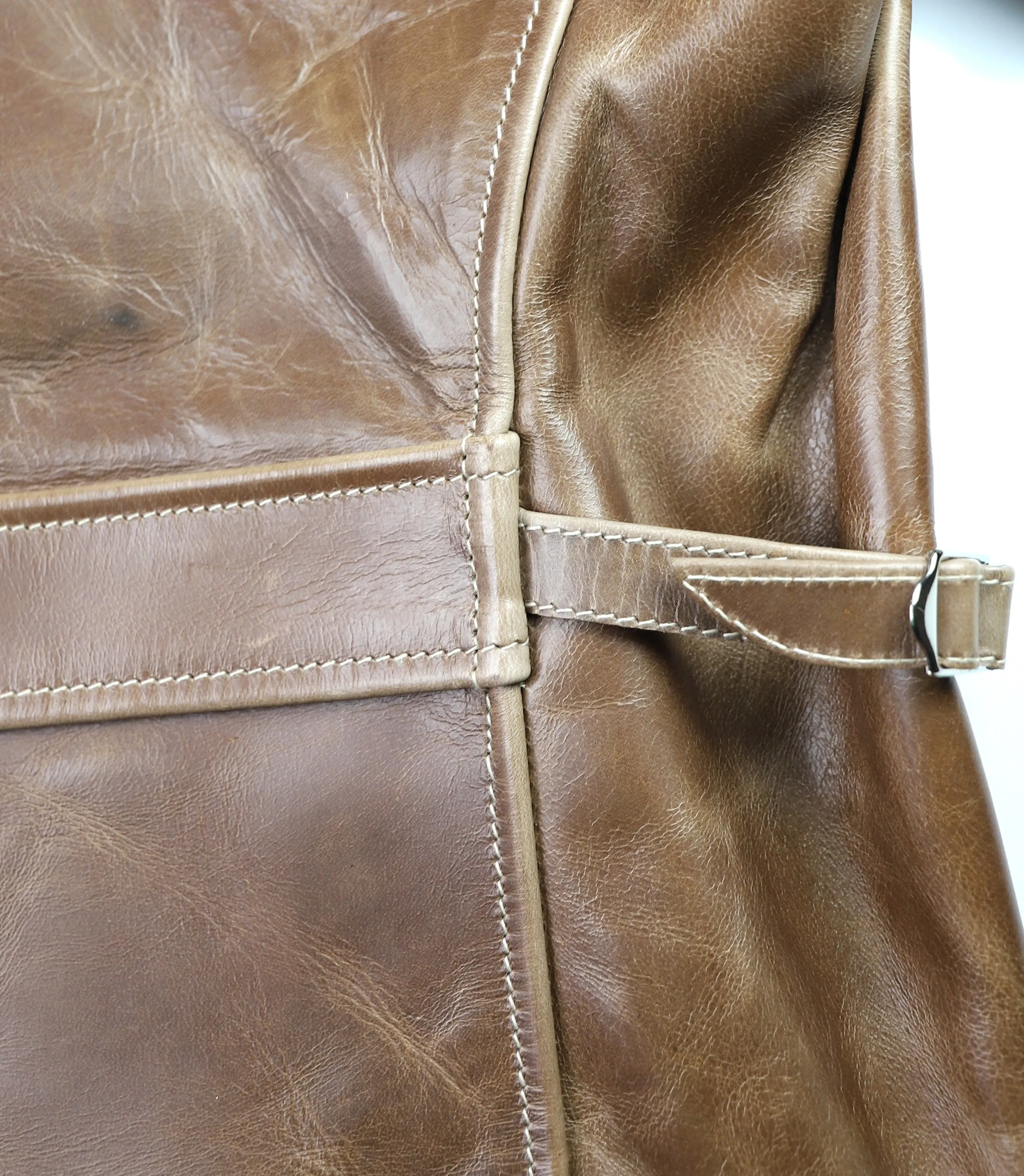 Aero 1930s Half Belt size 46 Natural CXL Horsehide