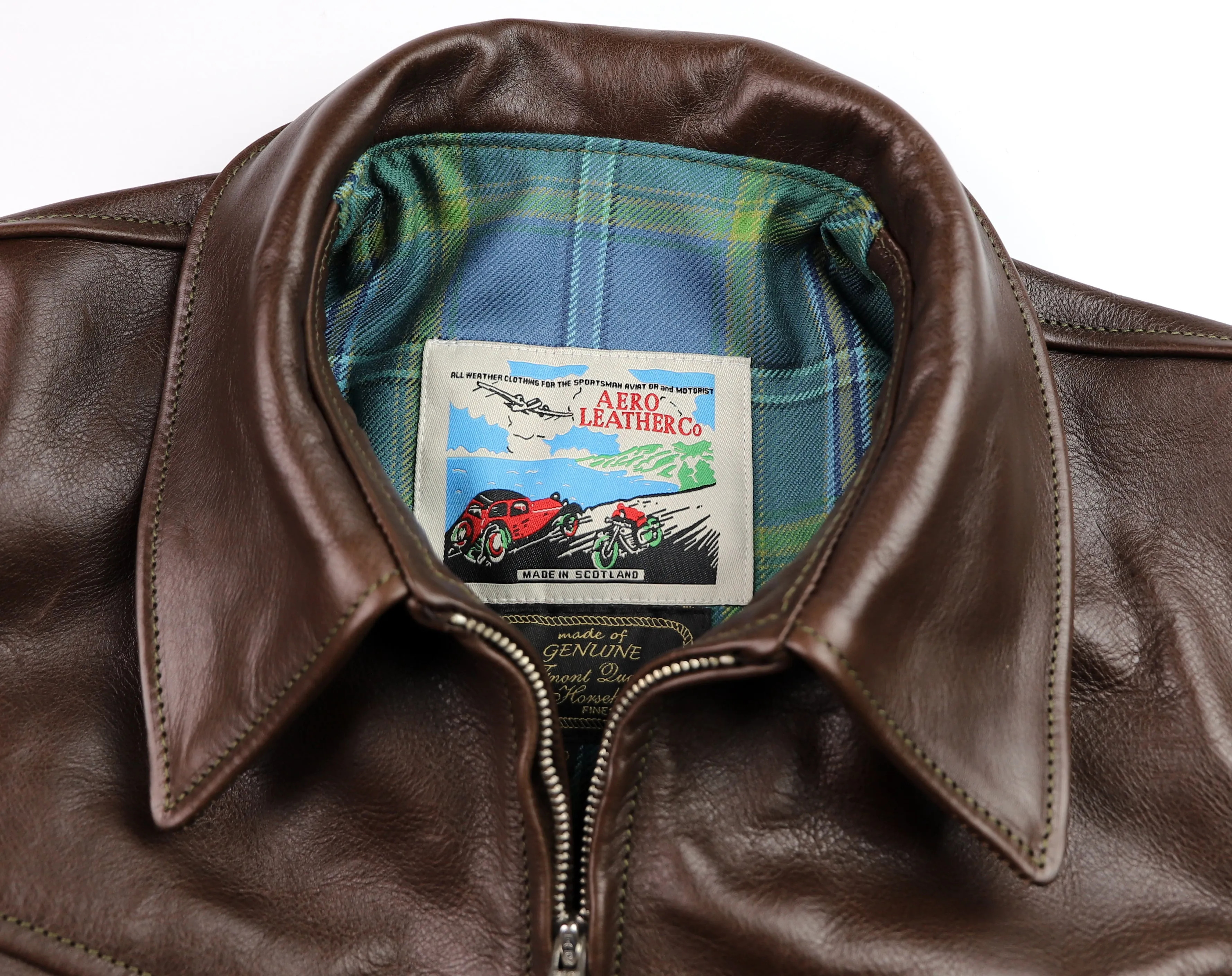 Aero Everyman Half Belt, size 42, Seal Vicenza Horsehide