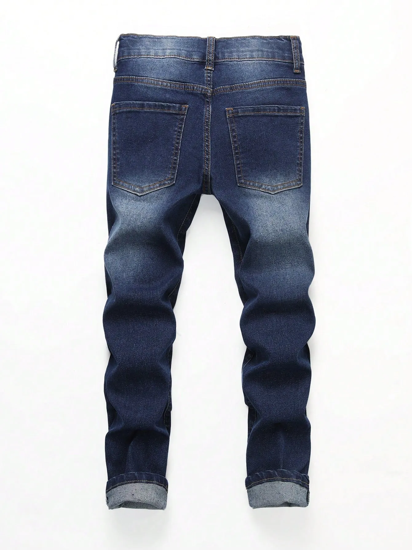 Boy's Ripped Washed Skinny Jeans