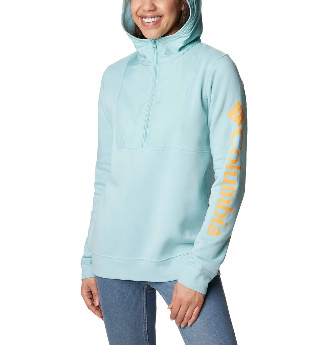Columbia Womens Trek Half Zip Hooded Fleece Jacket