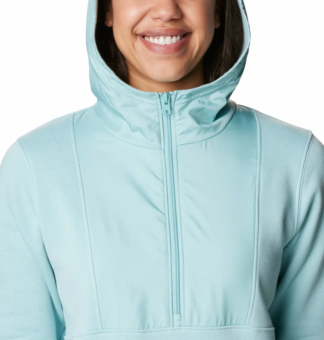 Columbia Womens Trek Half Zip Hooded Fleece Jacket