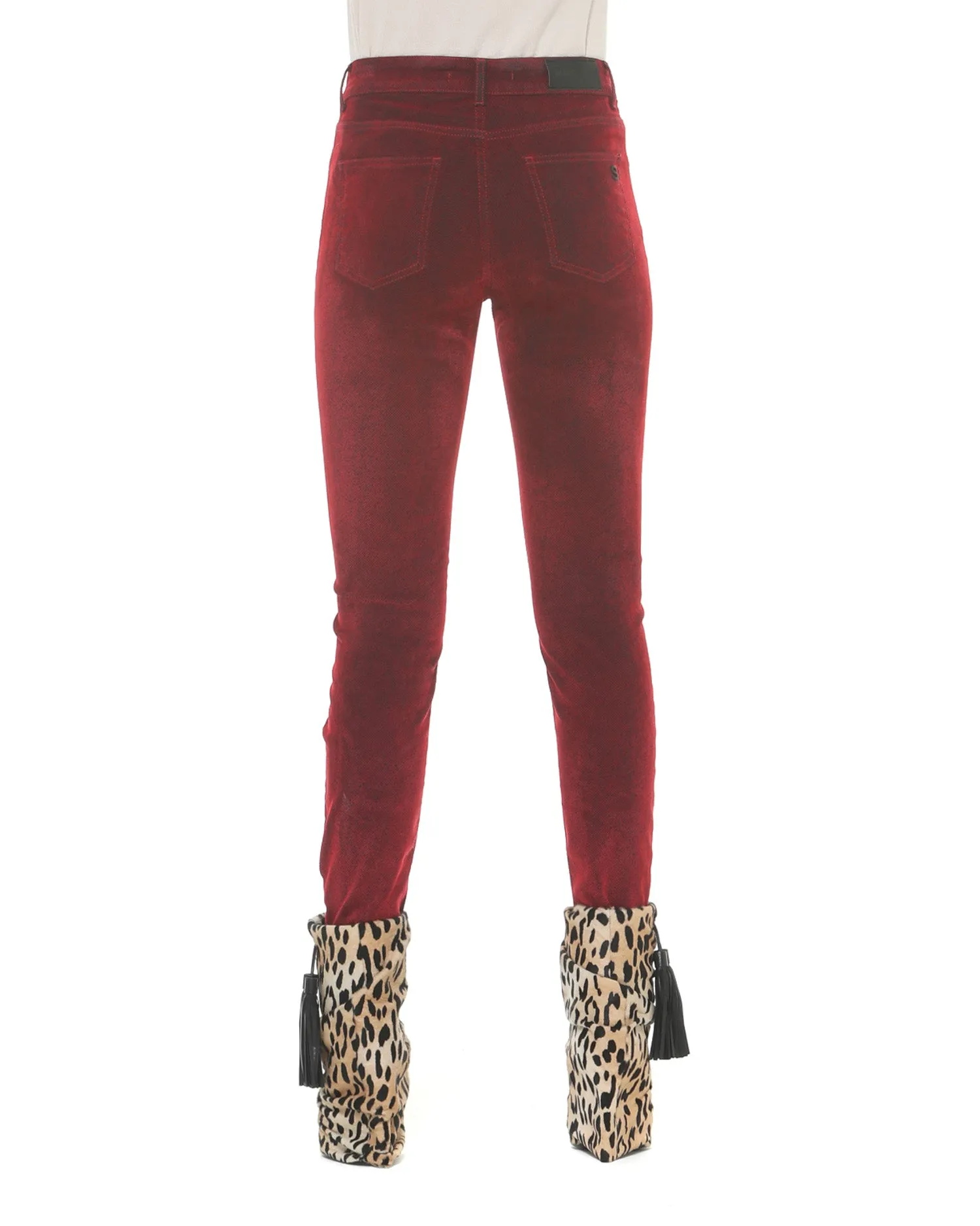Denim skinny jeans