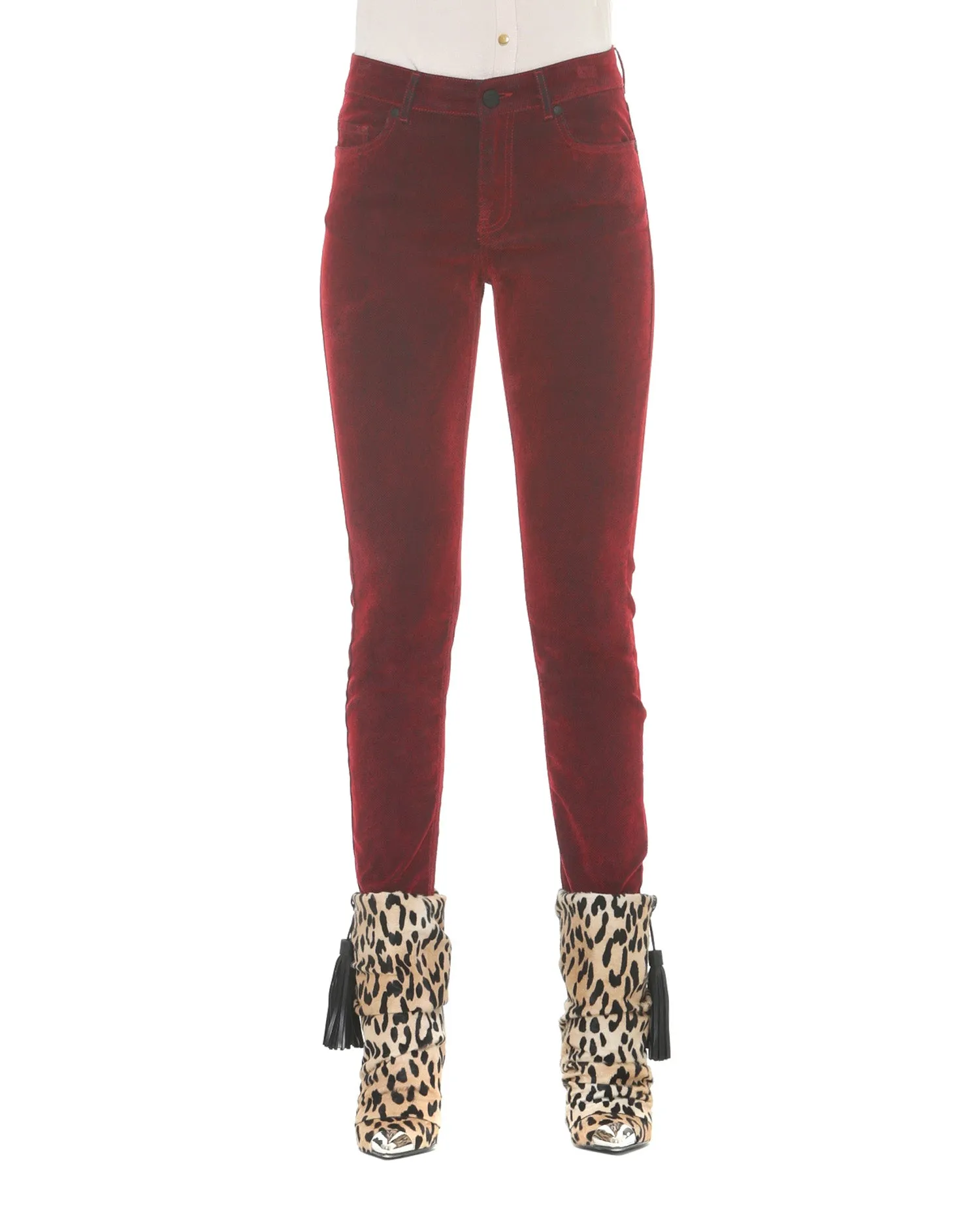 Denim skinny jeans