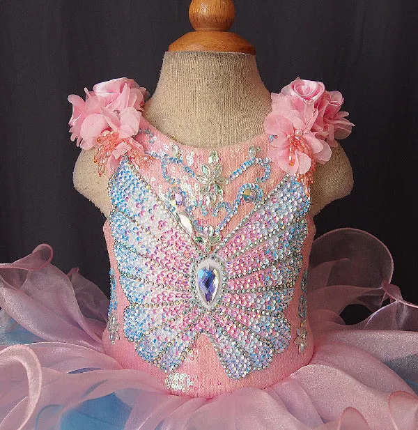 Glitz Infant/toddler/baby/children/kids Girl's Pageant Dress 1~4T G101-1