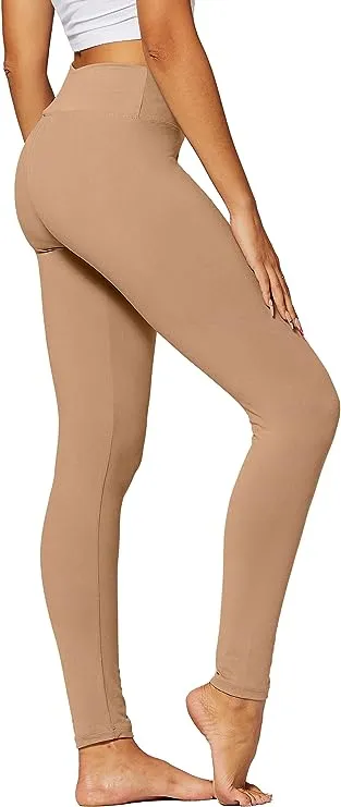 High Waist Pink Stretch Leggings