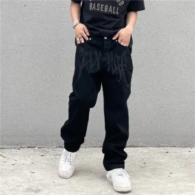 Hip Hop Denim Pants
