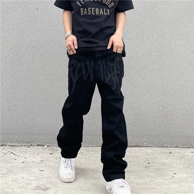 Hip Hop Denim Pants
