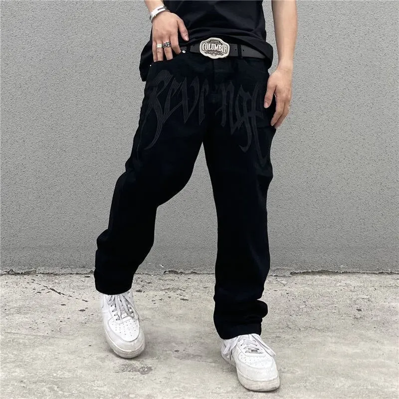 Hip Hop Denim Pants