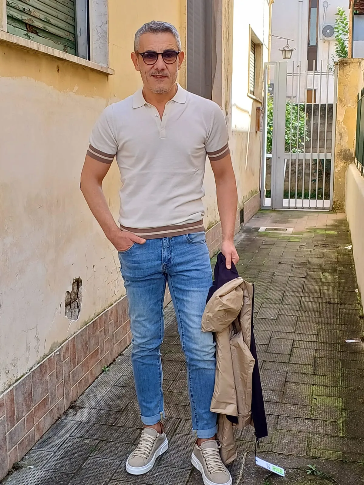 JEANS CINQUE TASCHE DATCH