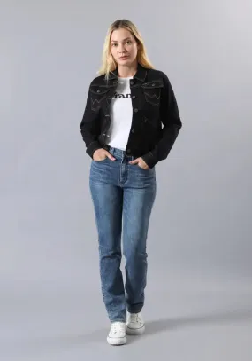 Jeans Mujer Slim Mid Rise Blue Love