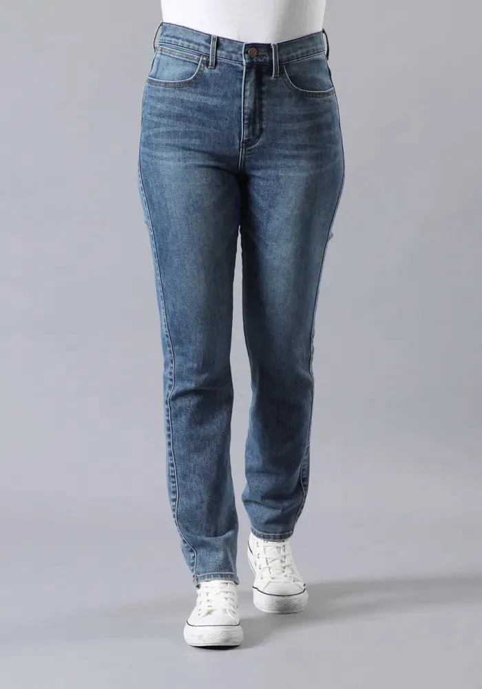 Jeans Mujer Slim Mid Rise Blue Love