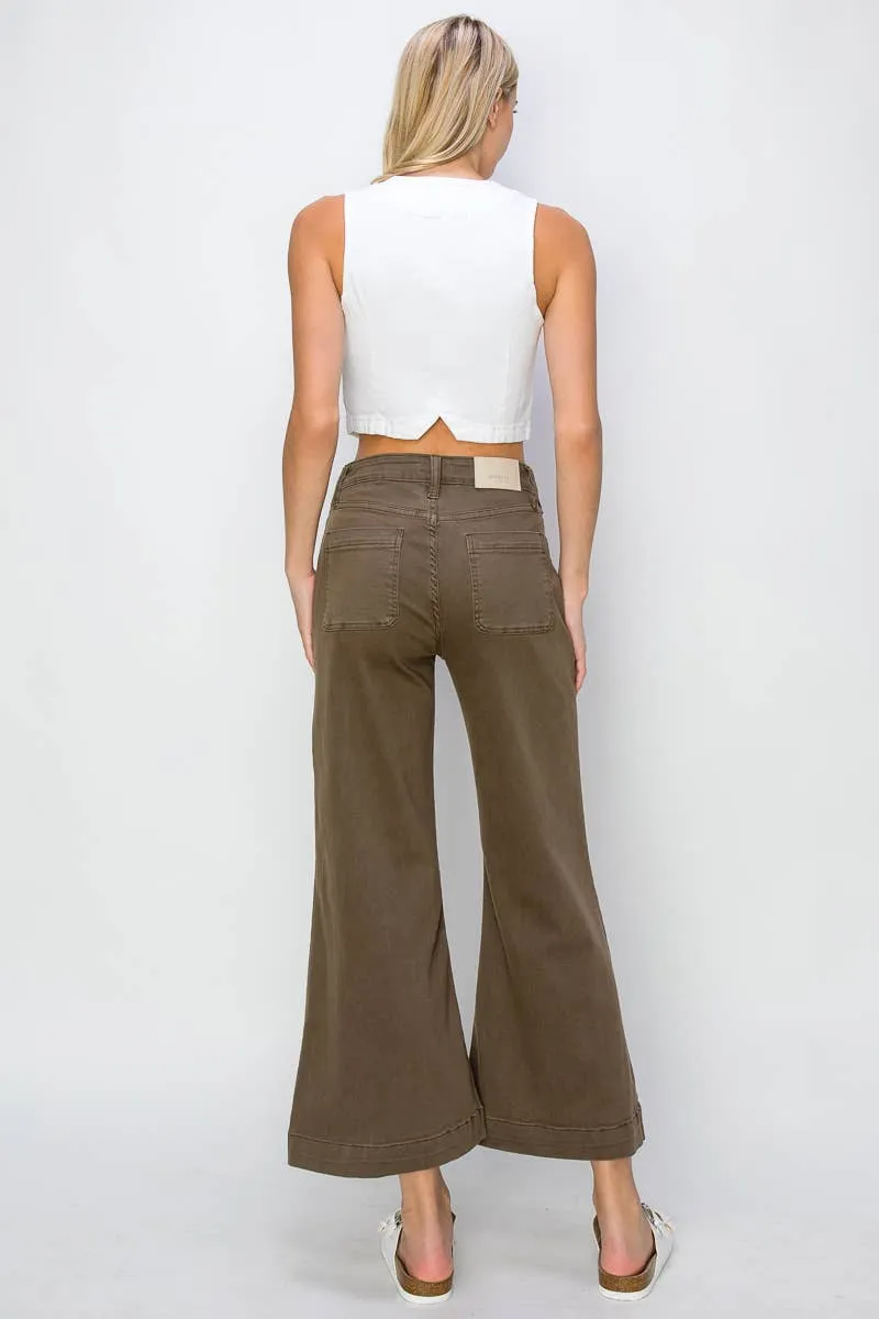 Lawton High Rise Stretch Wide Leg Jeans- Artemis Vintage