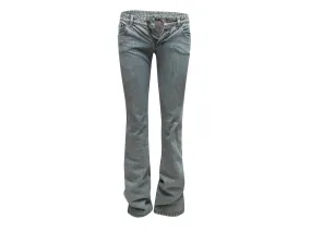 Light Wash Alexander McQueen Low-Rise Jeans Size IT 38