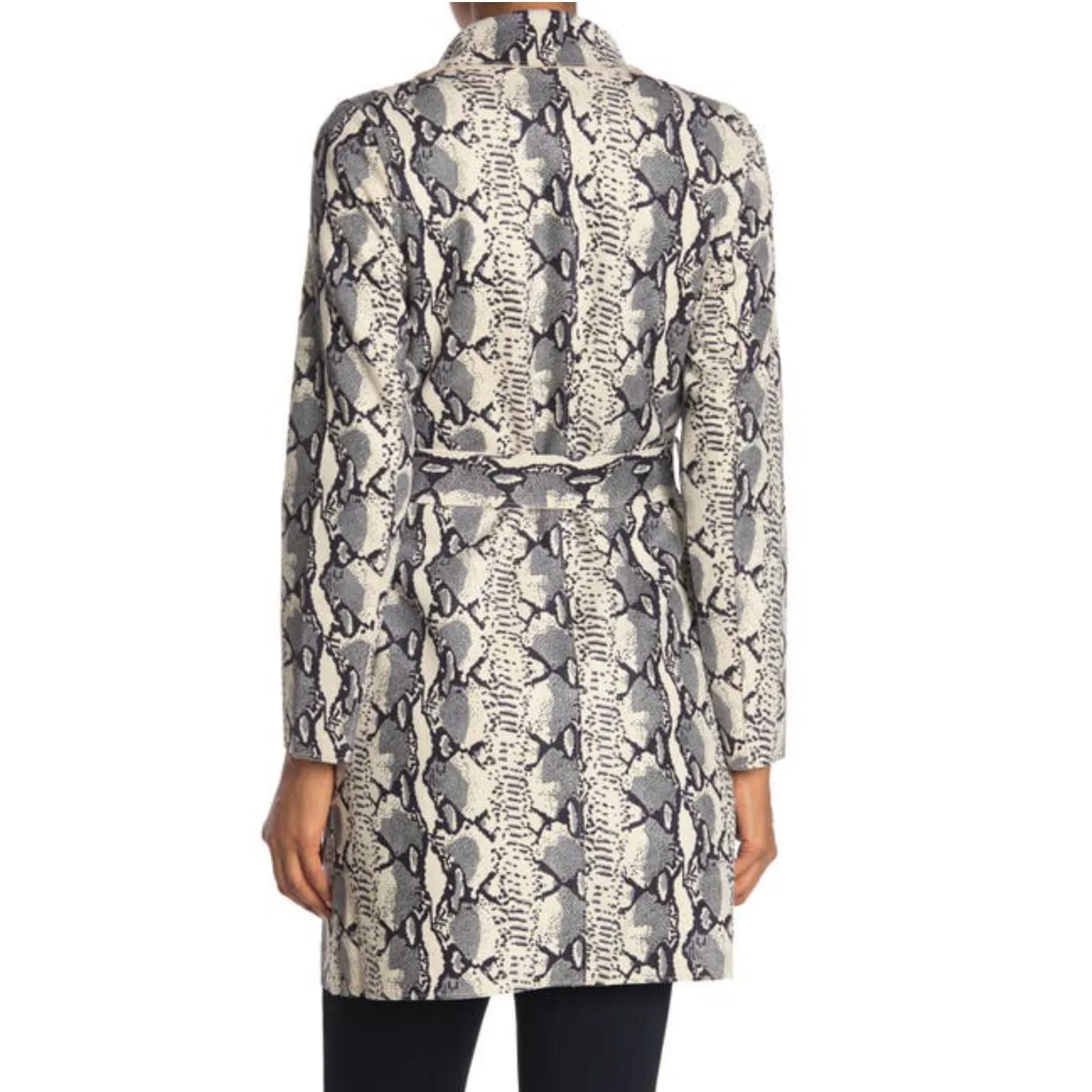 Love Token Leopard Print Faux Suede Jacket