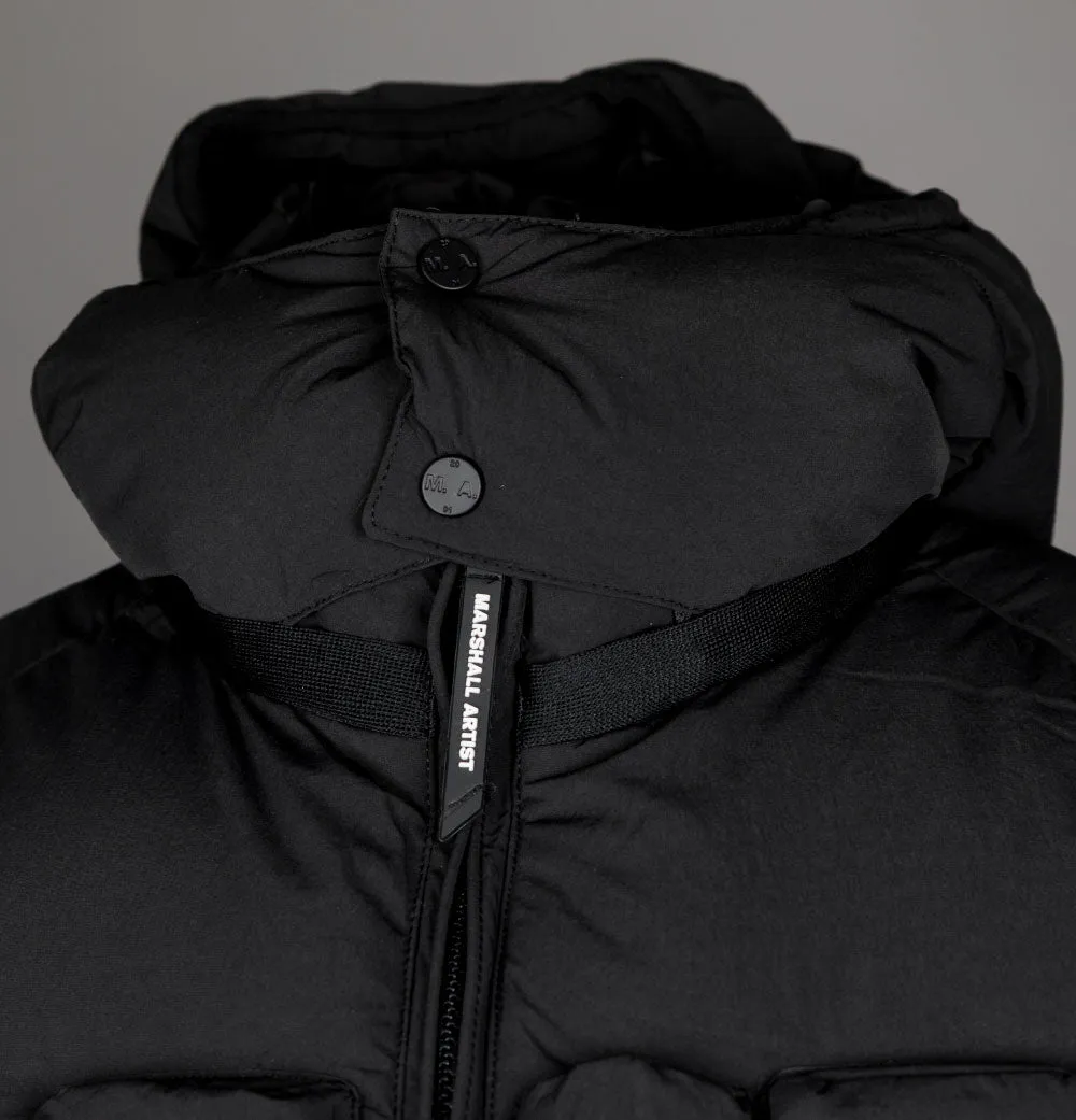 Marshall Artist Multi Pocket Gilet Black