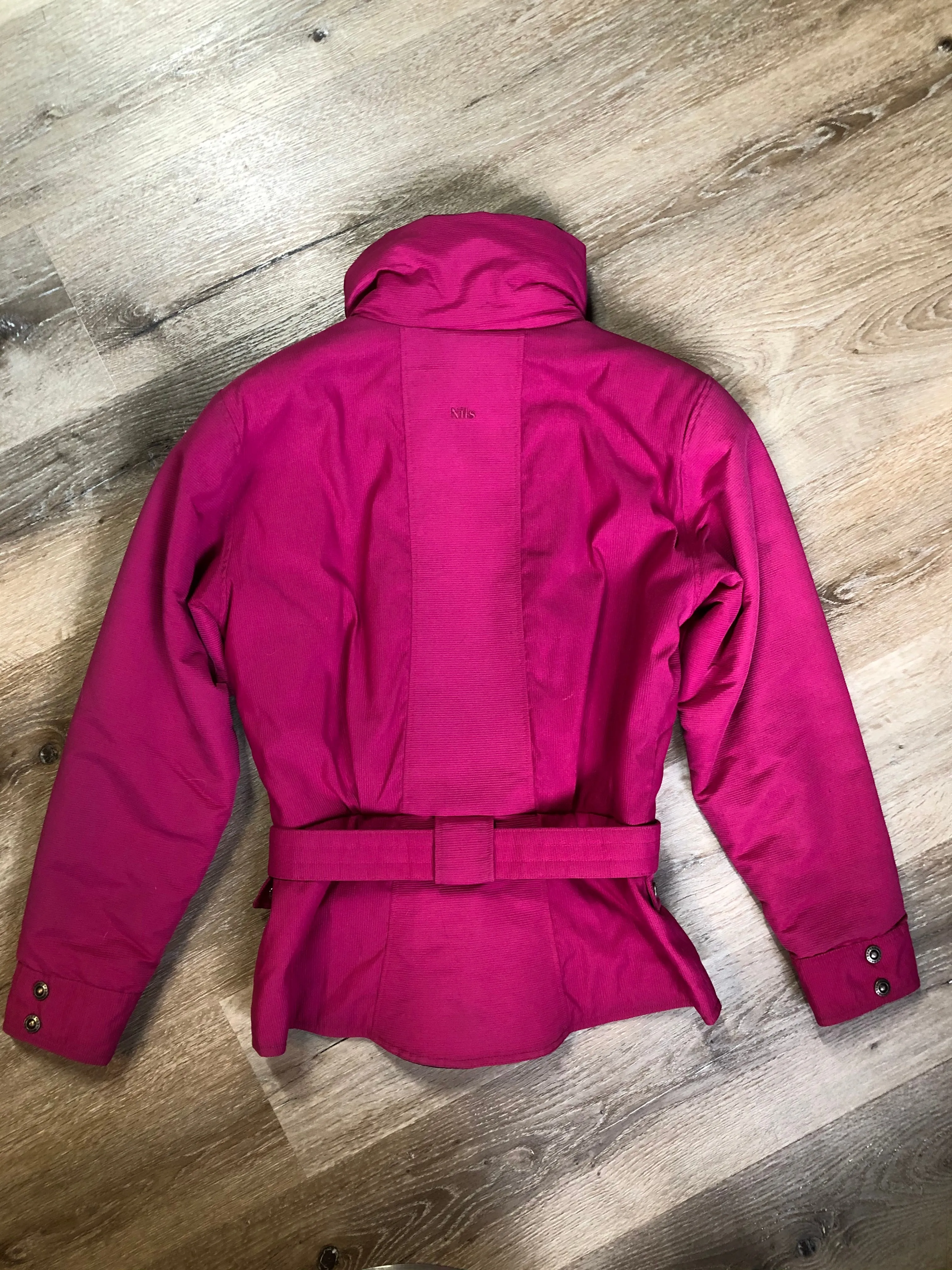 Nils Skiwear Belted Magenta Jacket