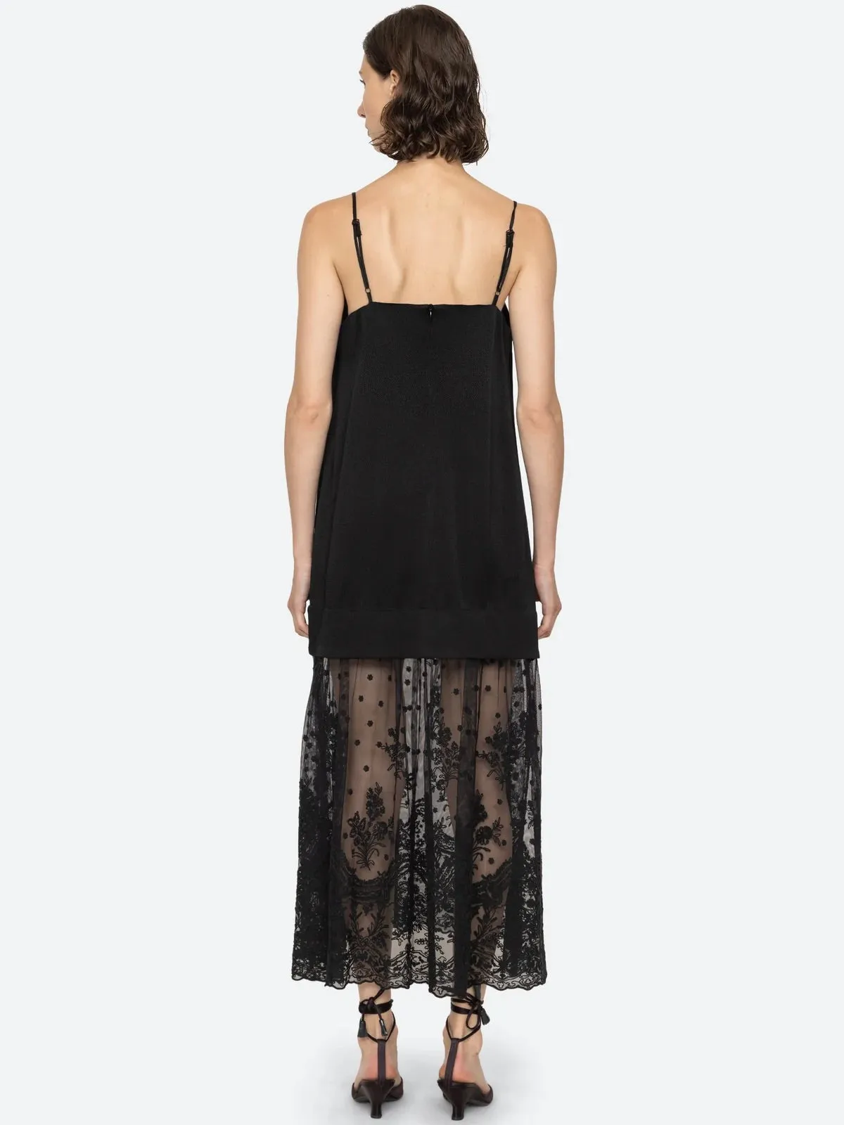 Noa Slip Dress - black