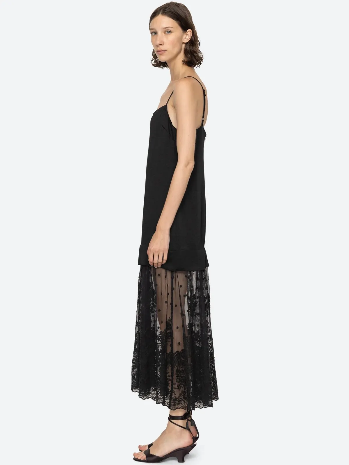 Noa Slip Dress - black