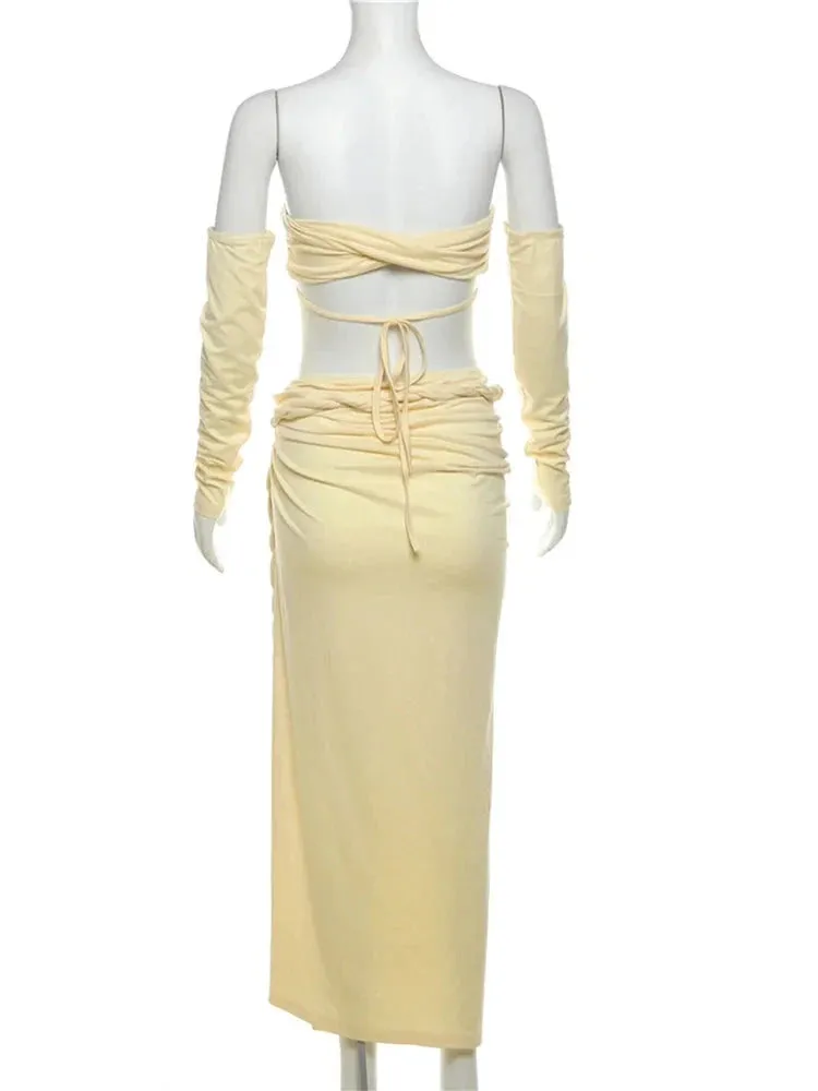 Not Tryna Be Romantic Skirt Set