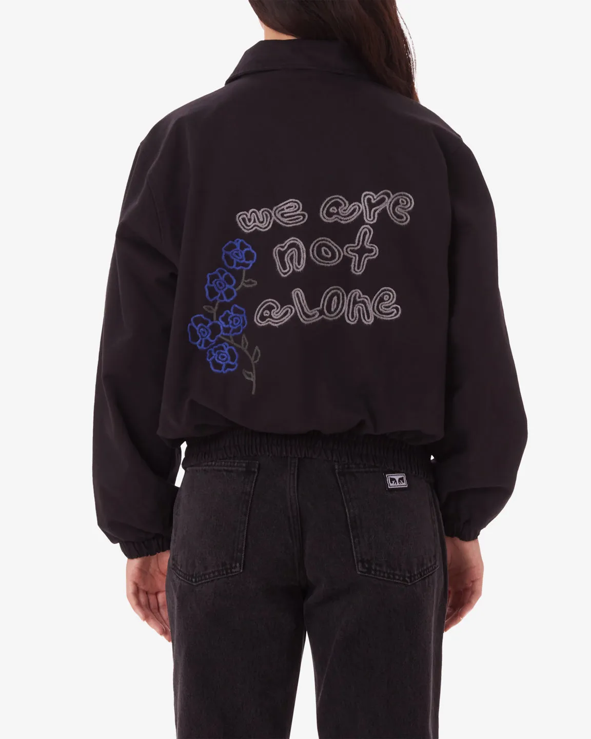 Obey GARDEN BLOUSON JACKET - DIGITAL BLACK