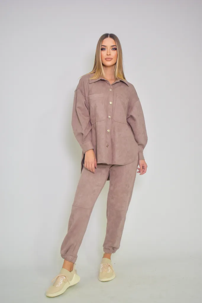 Pristine Suede Shirt