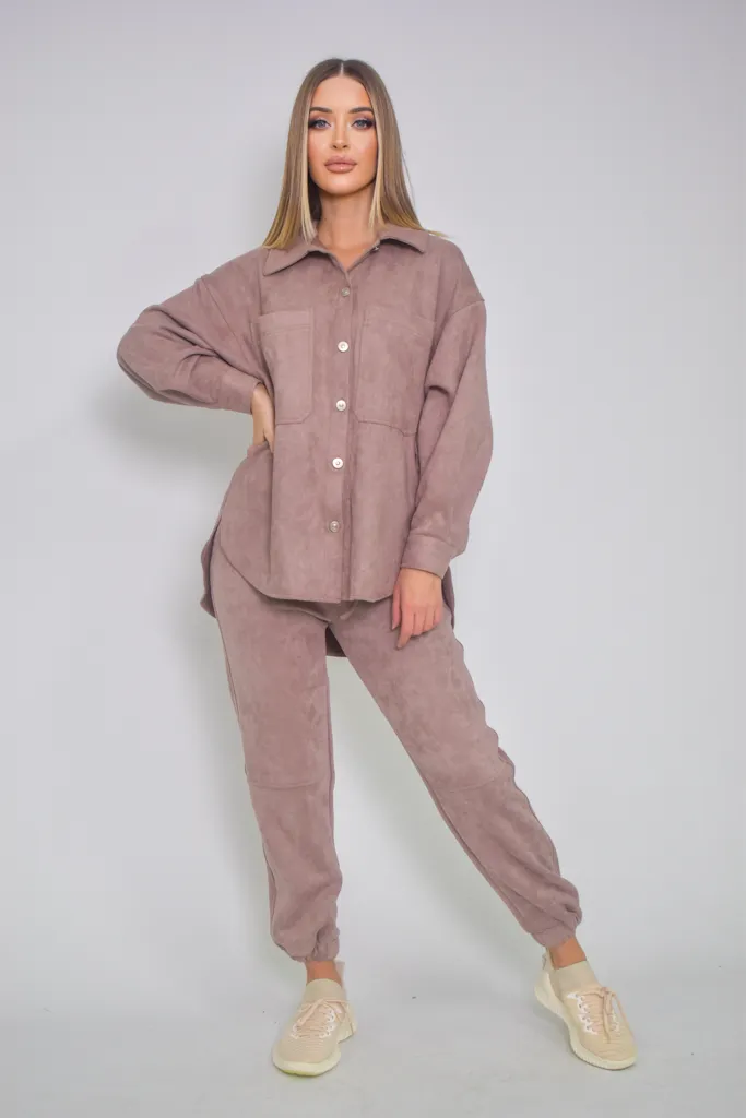 Pristine Suede Shirt