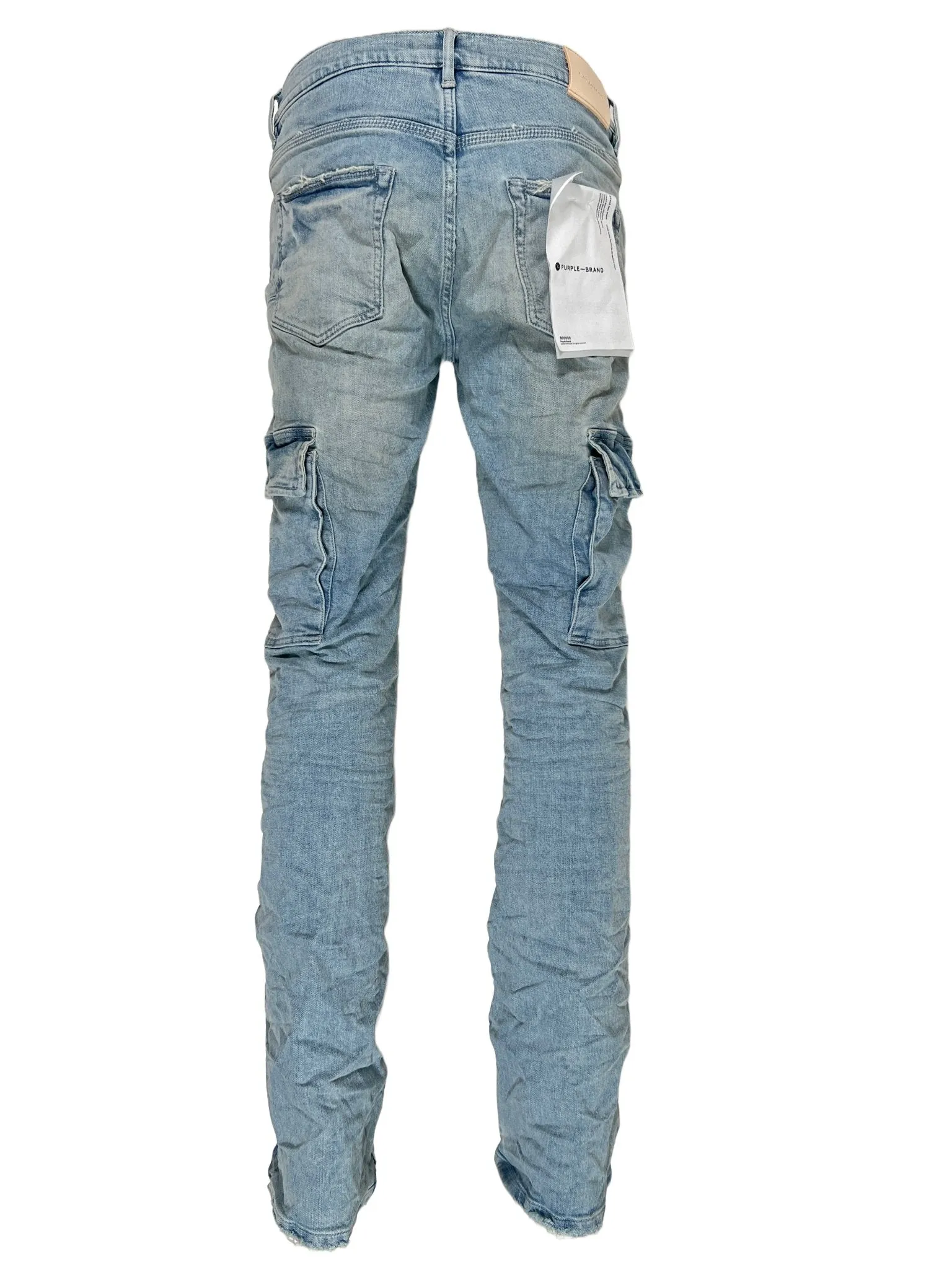 Purple Brand Jeans P004-WLIC Worn Light Indigo Cargo