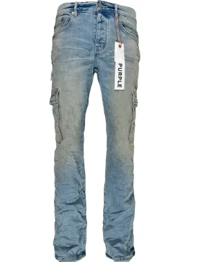 Purple Brand Jeans P004-WLIC Worn Light Indigo Cargo