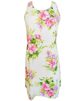 Racer Back Tank Hawaiian Dress Pua Moe