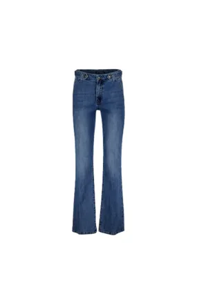 Red Button Colette & Loops Dark Blue