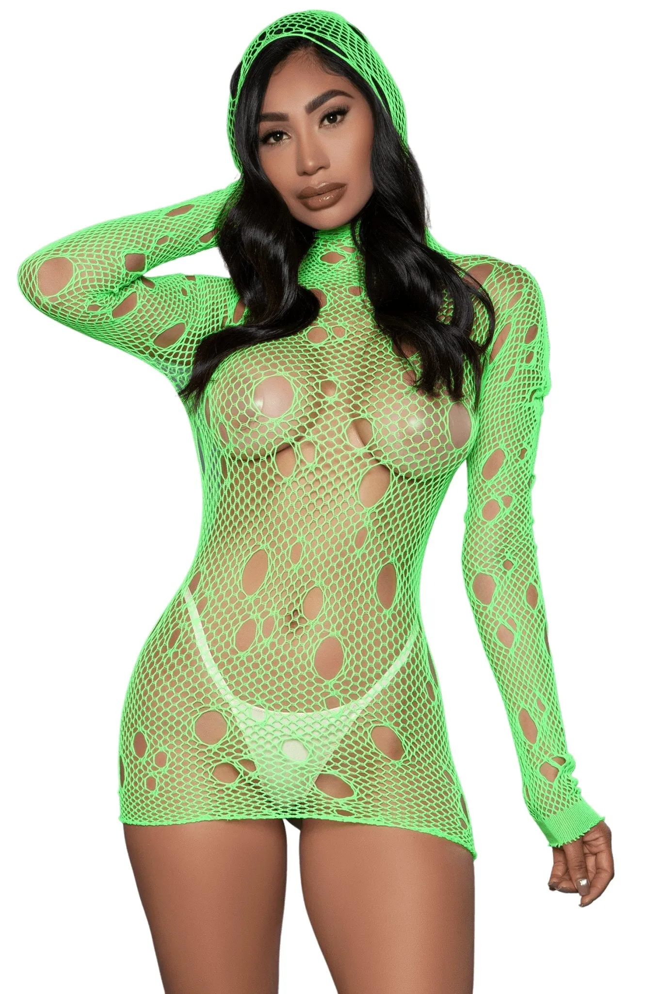 Ripped Festival Minidress