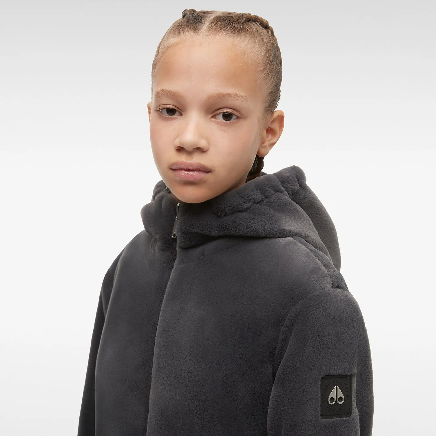 Simcoe Reversible Bunny Jacket - Metallic Silver