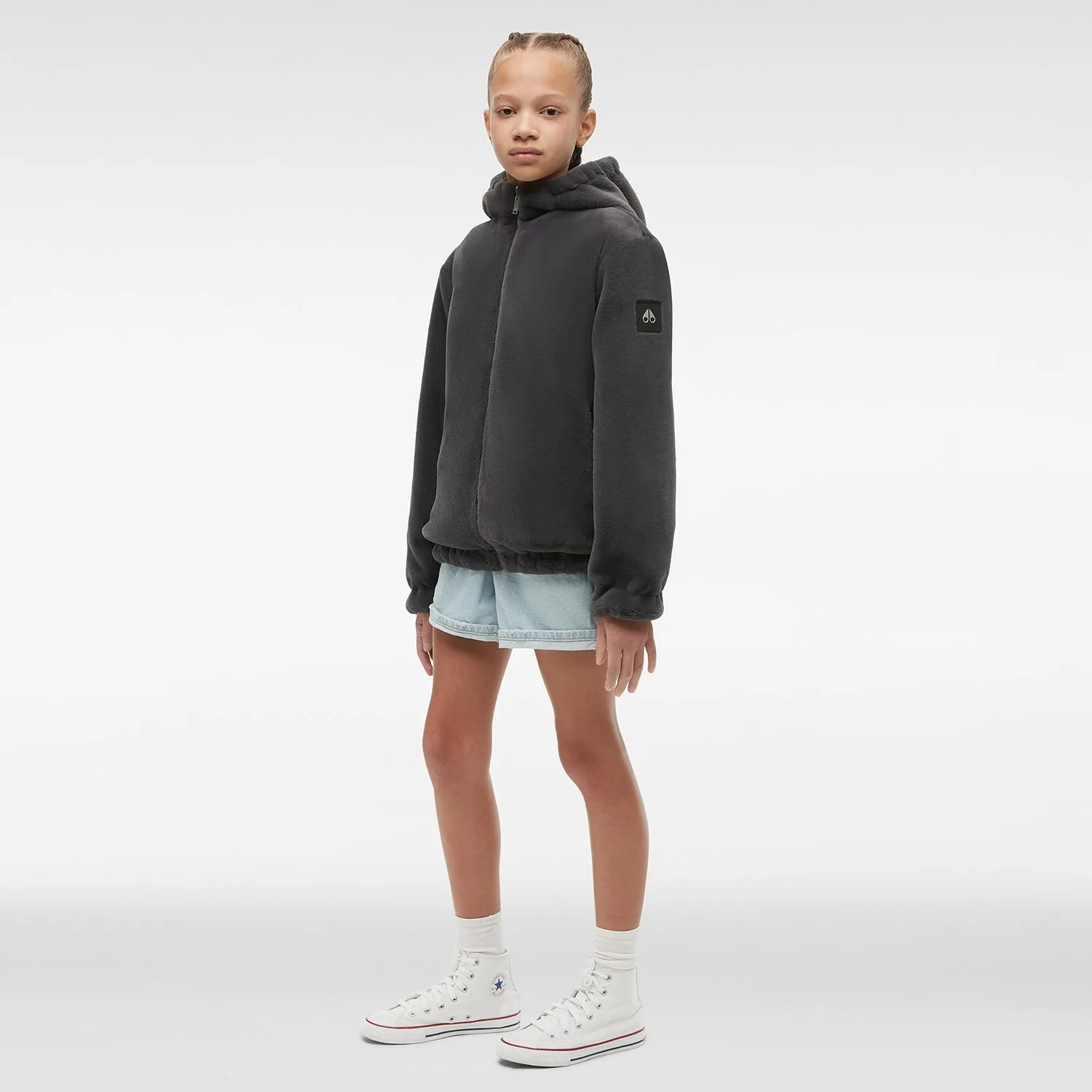 Simcoe Reversible Bunny Jacket - Metallic Silver