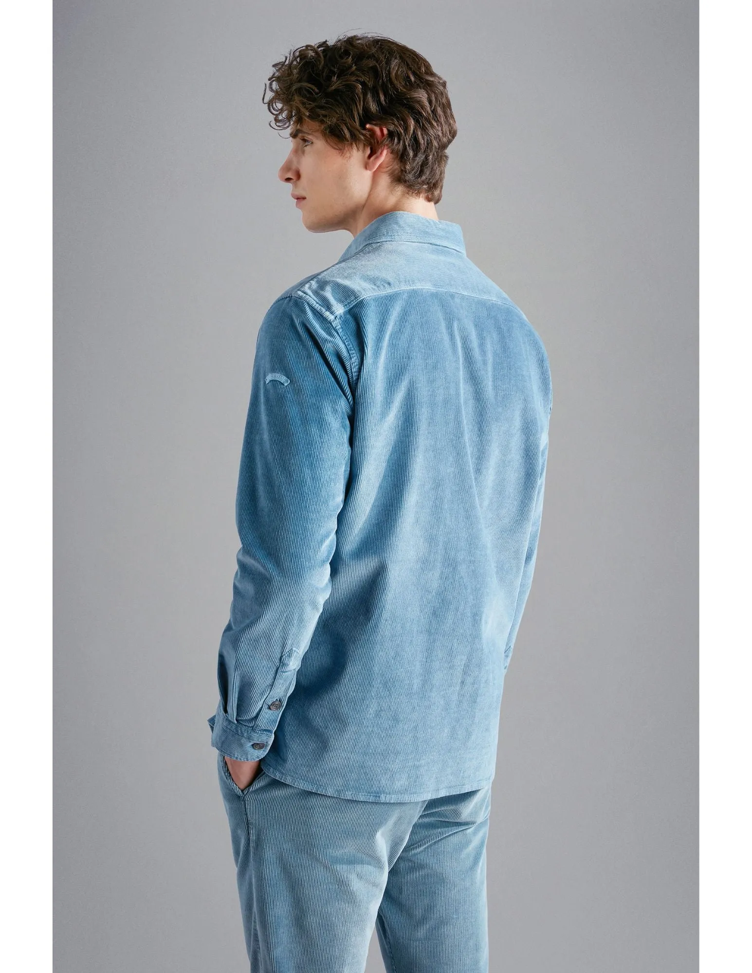 Velvet Overshirt | Flint Stone