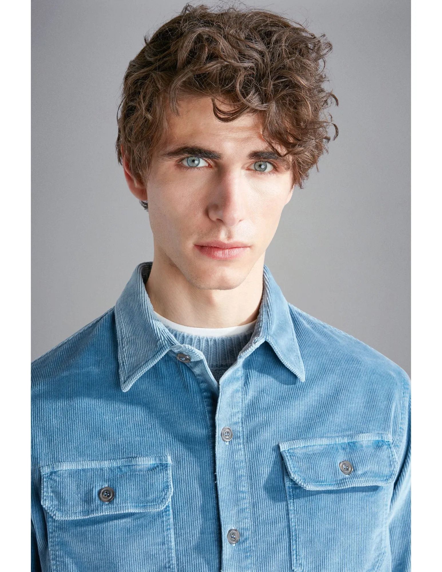 Velvet Overshirt | Flint Stone