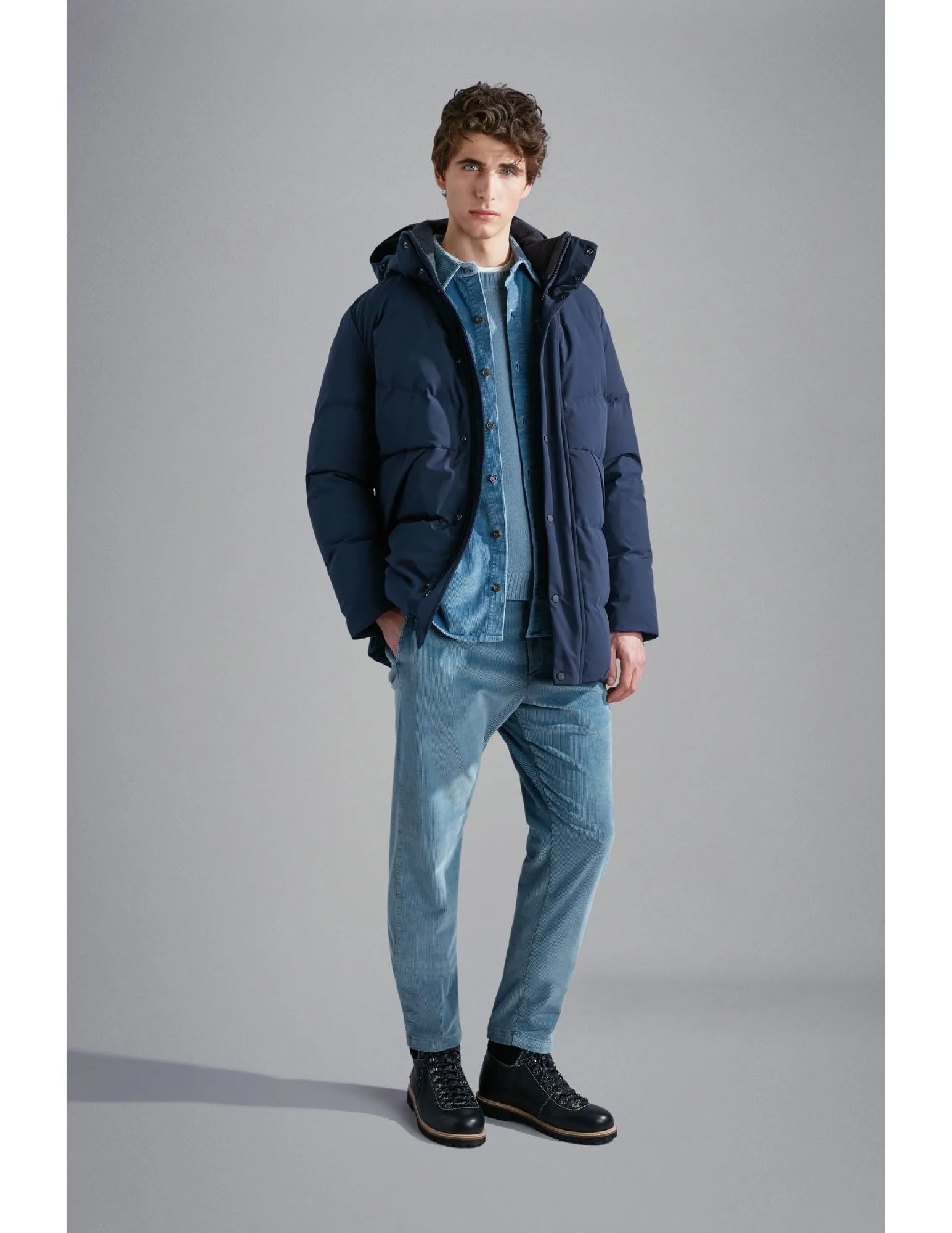 Velvet Overshirt | Flint Stone