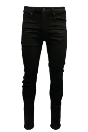 Vialli Black Aberto Skinny Flex Jeans
