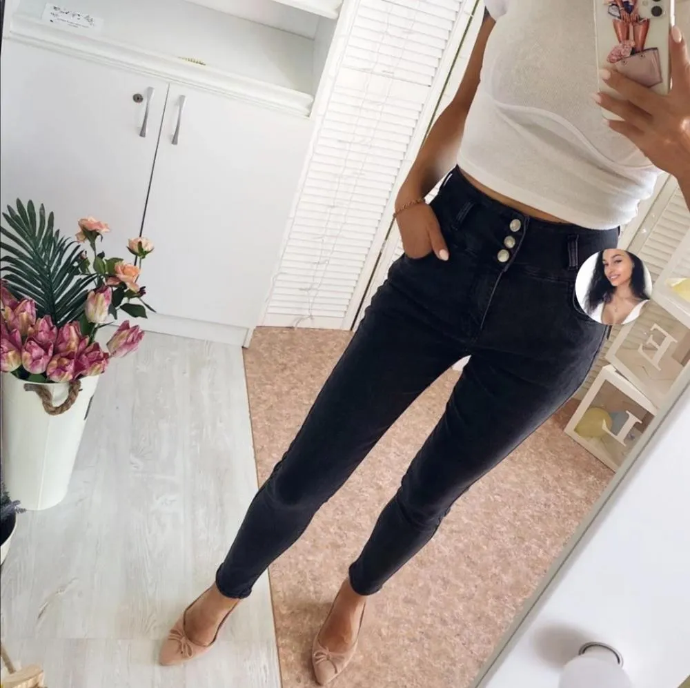 Women Vintage High Waist Pants