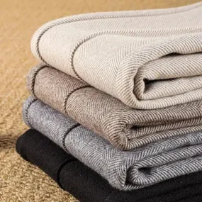 Women’s Wool Blend High Waist Business Casual Pants